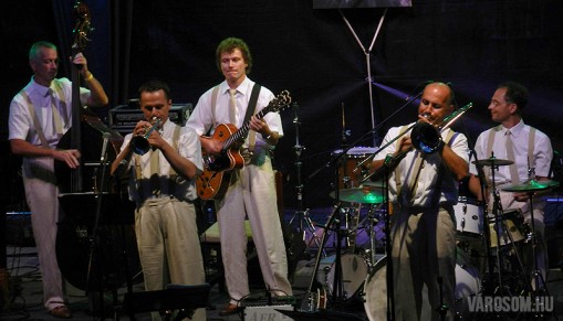 Hot Jazz Band koncert  - Szoboszlói Dixieland Napok